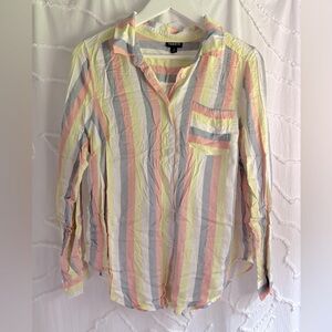 Torrid Multicolor Striped Shirt